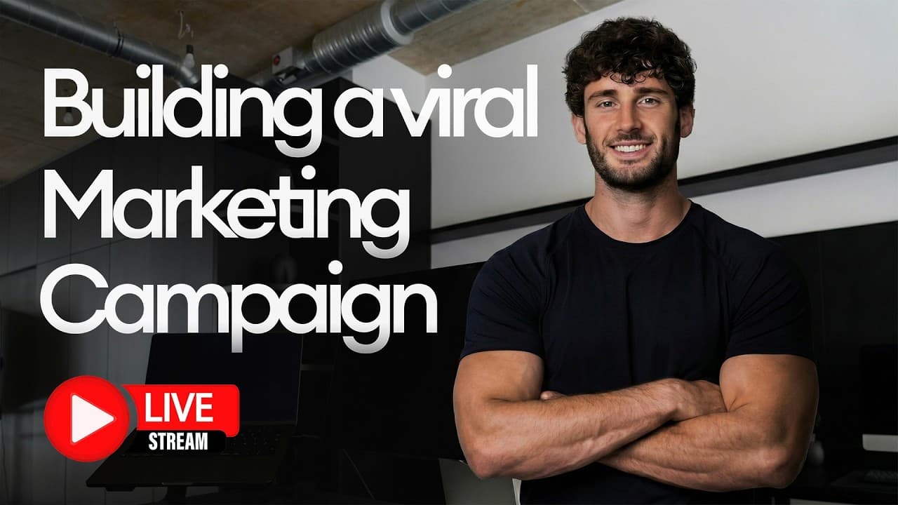 How I Build Viral Marketing Campaigns (2B+ Views) - Watch Me Do It Live