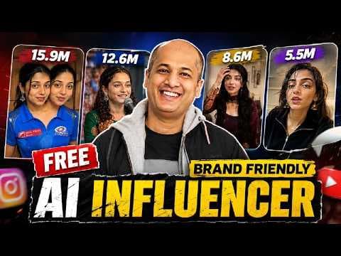 How to Make AI Influencers For FREE | Lip Sync Dancing AI Influencer | AI Se Video Kaise Banaye