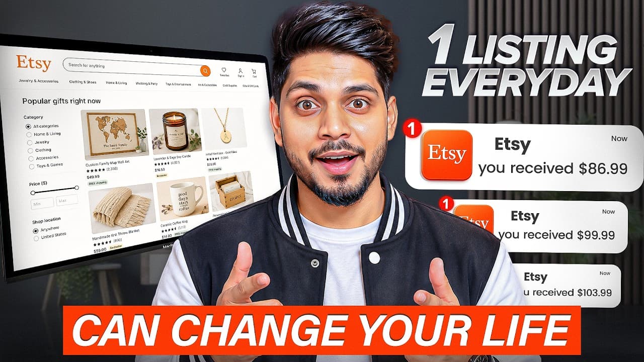 List Products Daily On Etsy & Your Life Will Change