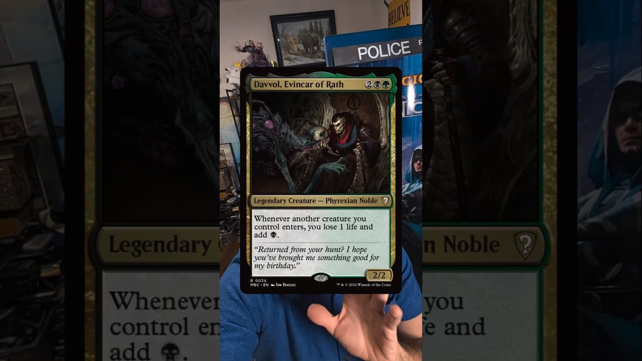 Happy Birthday, Davvol 💀 #magicthegathering