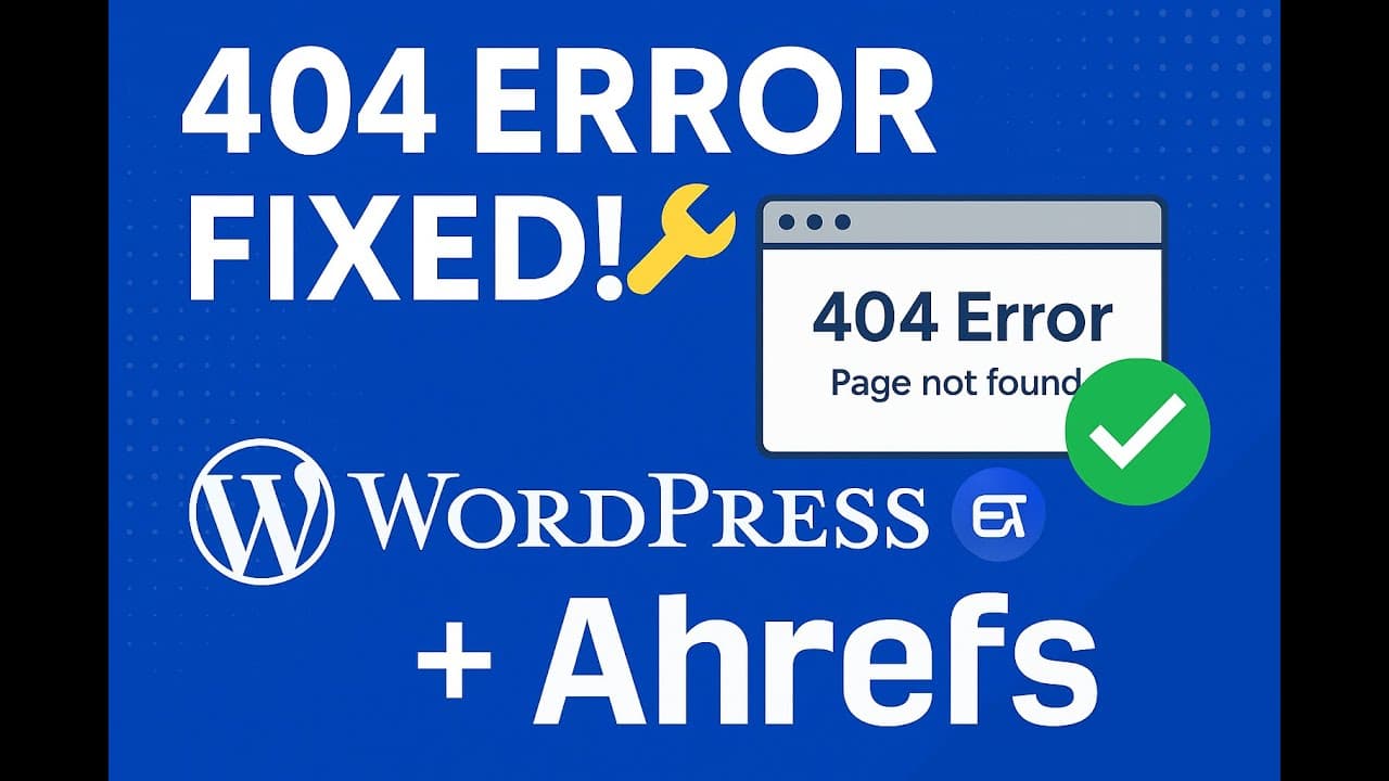 Fixing 404 Errors from Date Links in WordPress Ahrefs Report + Elementor Solution