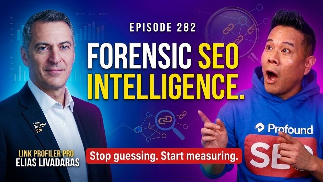 Elias Livadaras ๐ What is Forensic SEO?