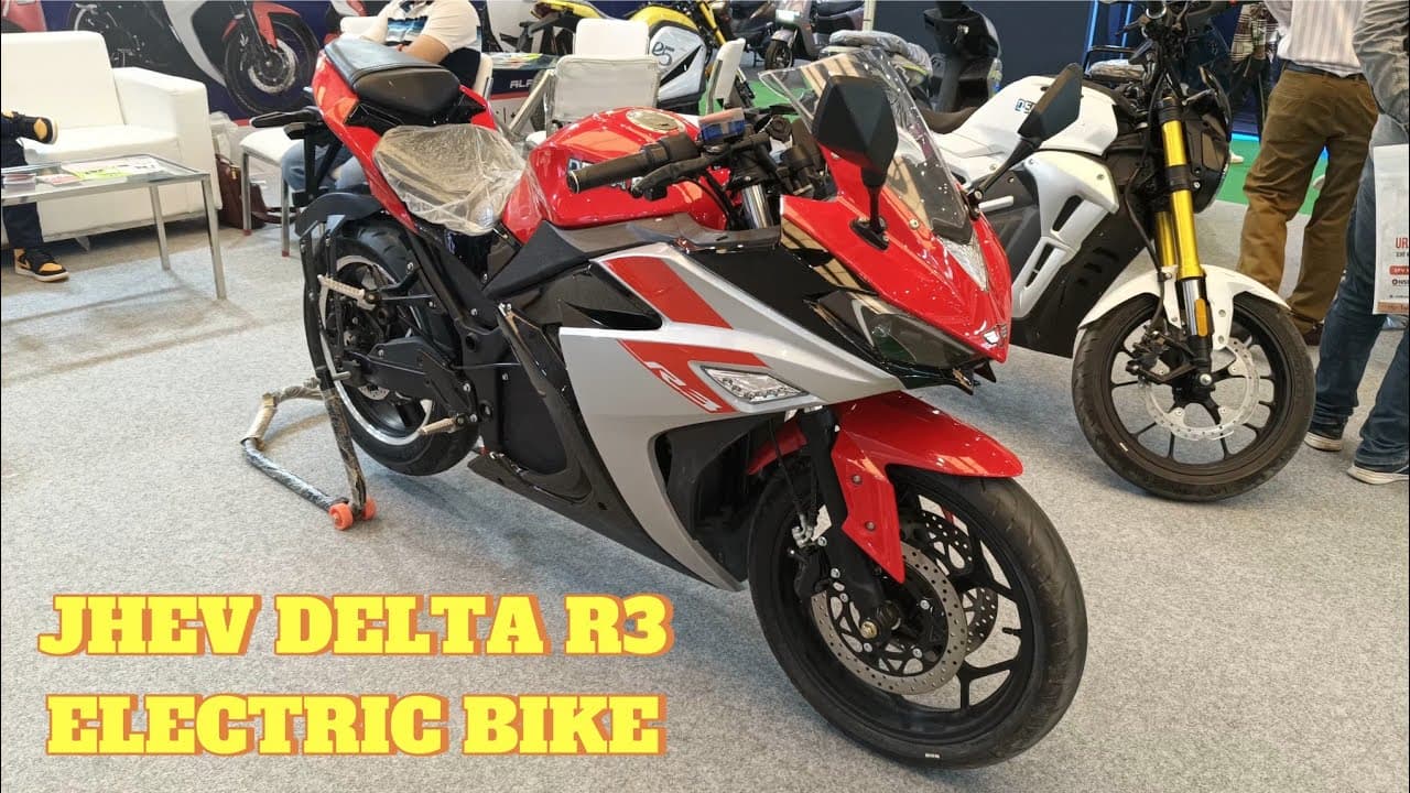 JHEV DELTA R3 ELECTRIC BIKEFIRST LOOK | NEW ELECTRIC BIKE LAUNCH 2024| ELECTRIC VEHICLE EXPO 2024