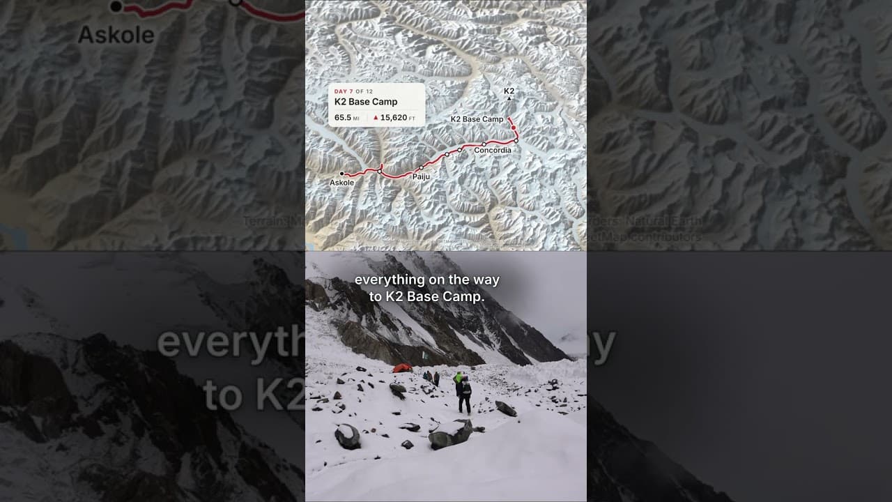 12 days and 100 miles through the Karakoram to see K2