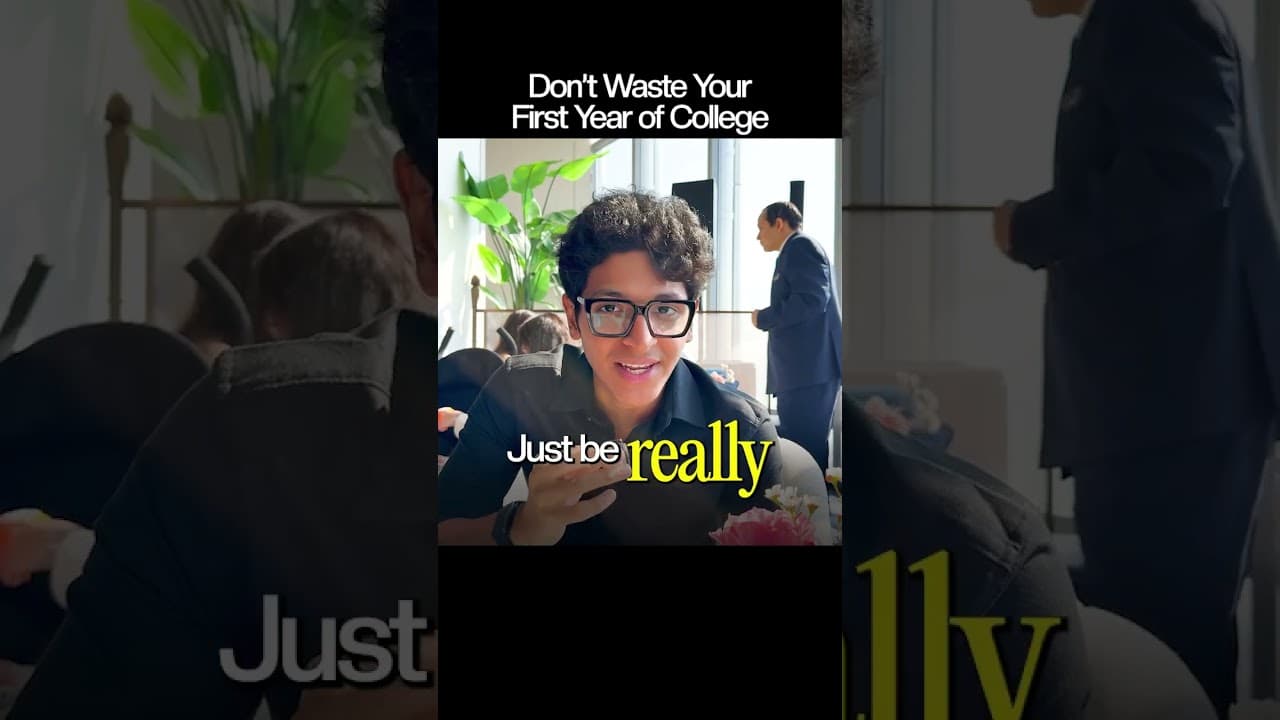 Just DO This If You're a College Student!