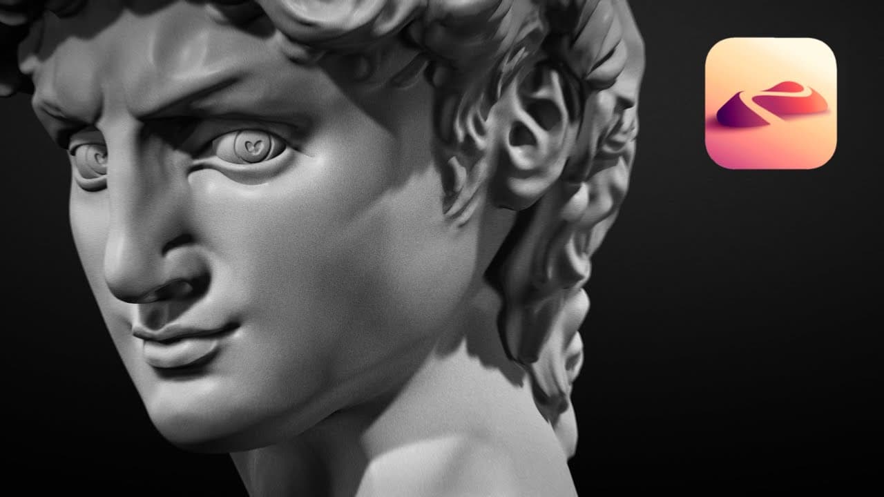 David in Nomad Sculpt #nomadsculpt
