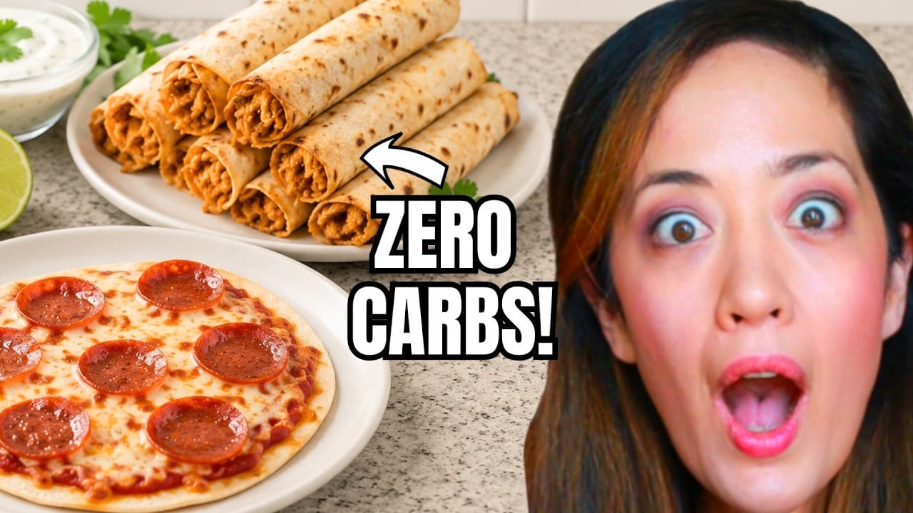 Our New Favorite Way to Make Keto Pizzas and Taquitos!