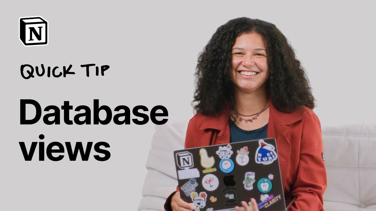 What are database views in Notion? | Quick Tip