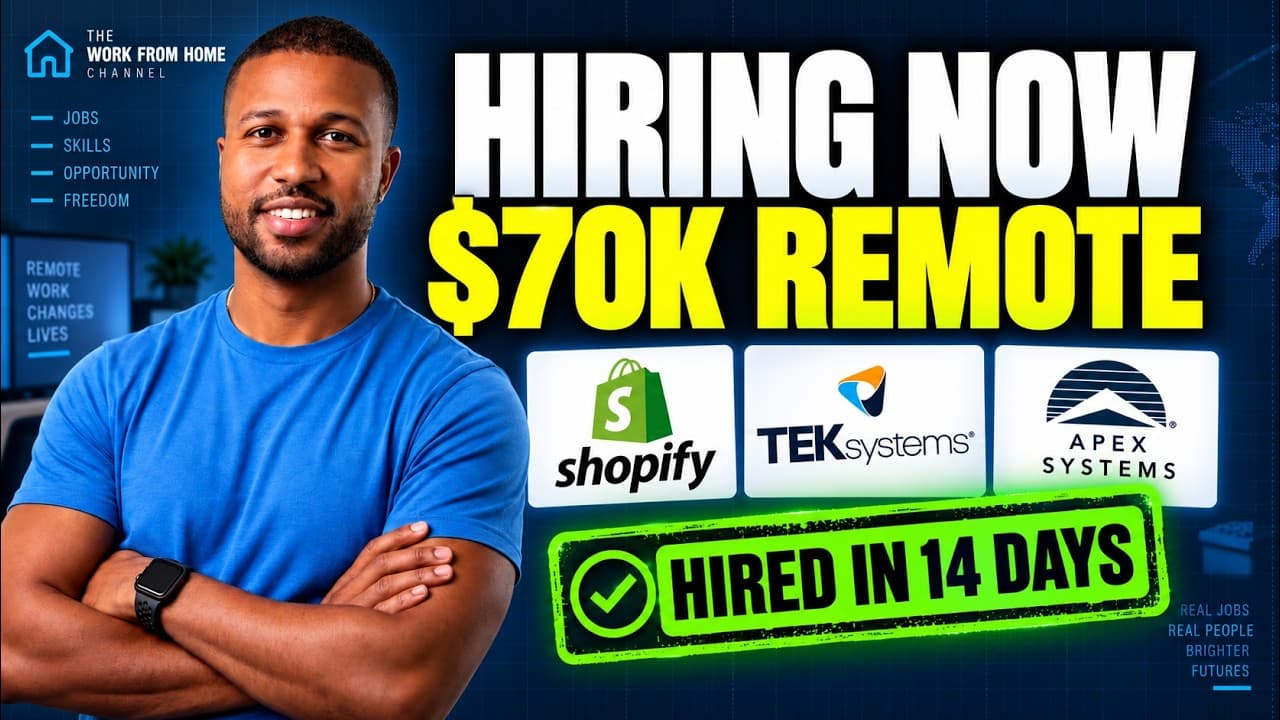 5 Remote Tech Companies Hiring IMMEDIATELY (No Experience Needed)