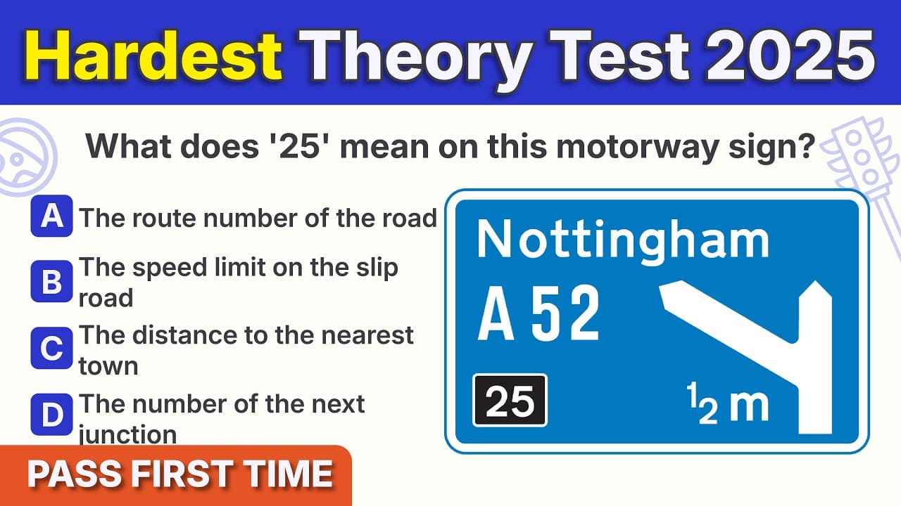 Theory Test 2025 UK | HARDEST DVSA Style Question & Answer | PASS FIRST TIME