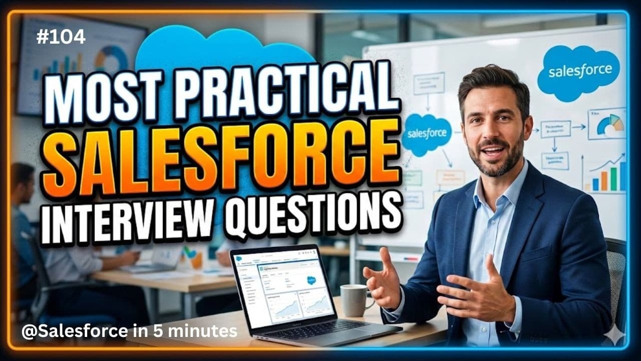 Salesforce Scenario Based interview Questions | Part 105