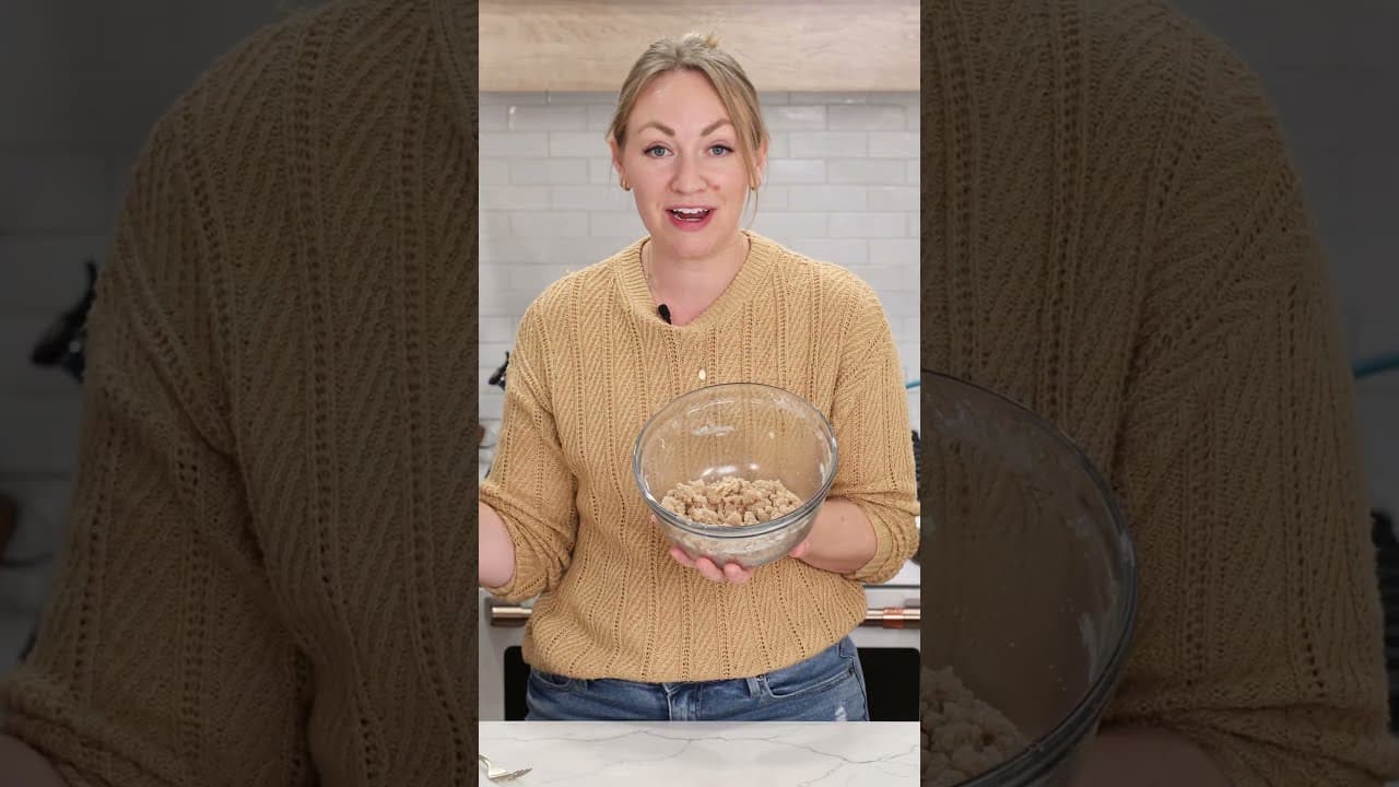 The Trick to the EASIEST Streusel Topping