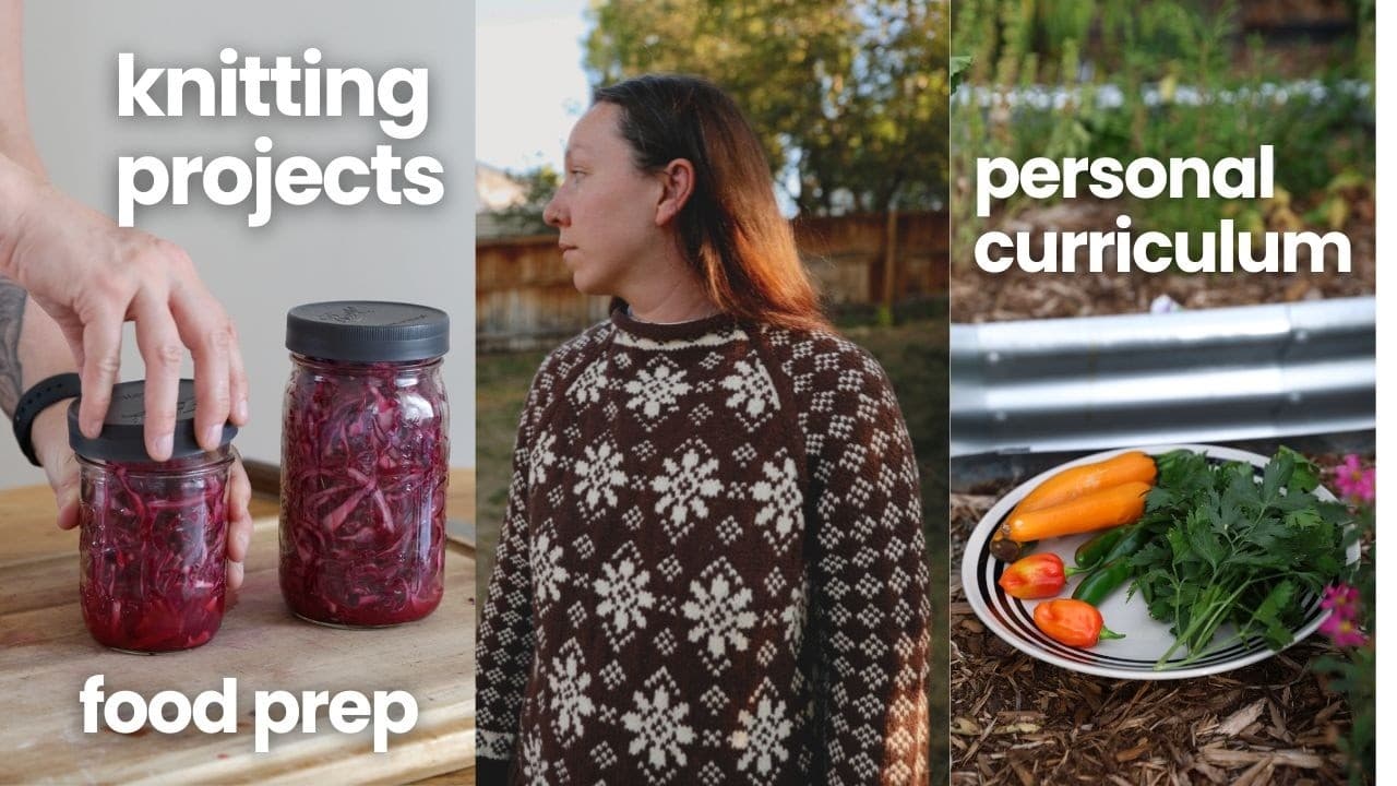 Preparing for autumn | food prep & planning projects