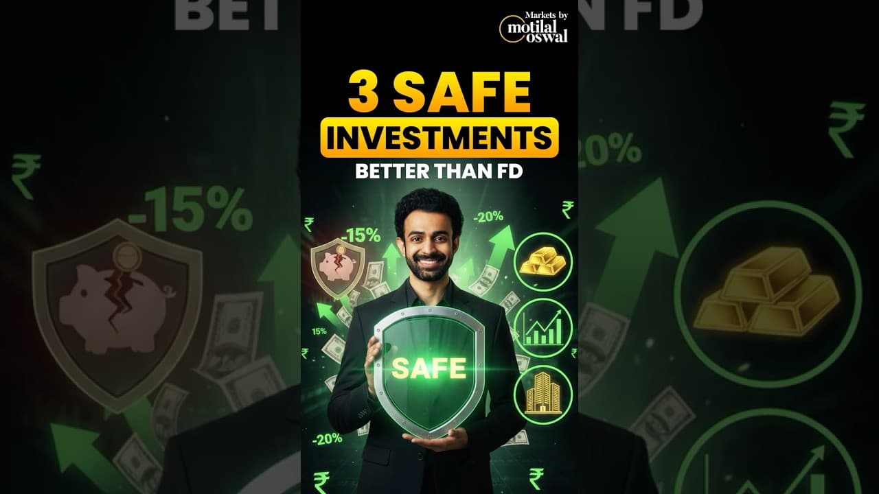 Top 3 FD Alternatives Giving Higher Returns (Safe Investments)