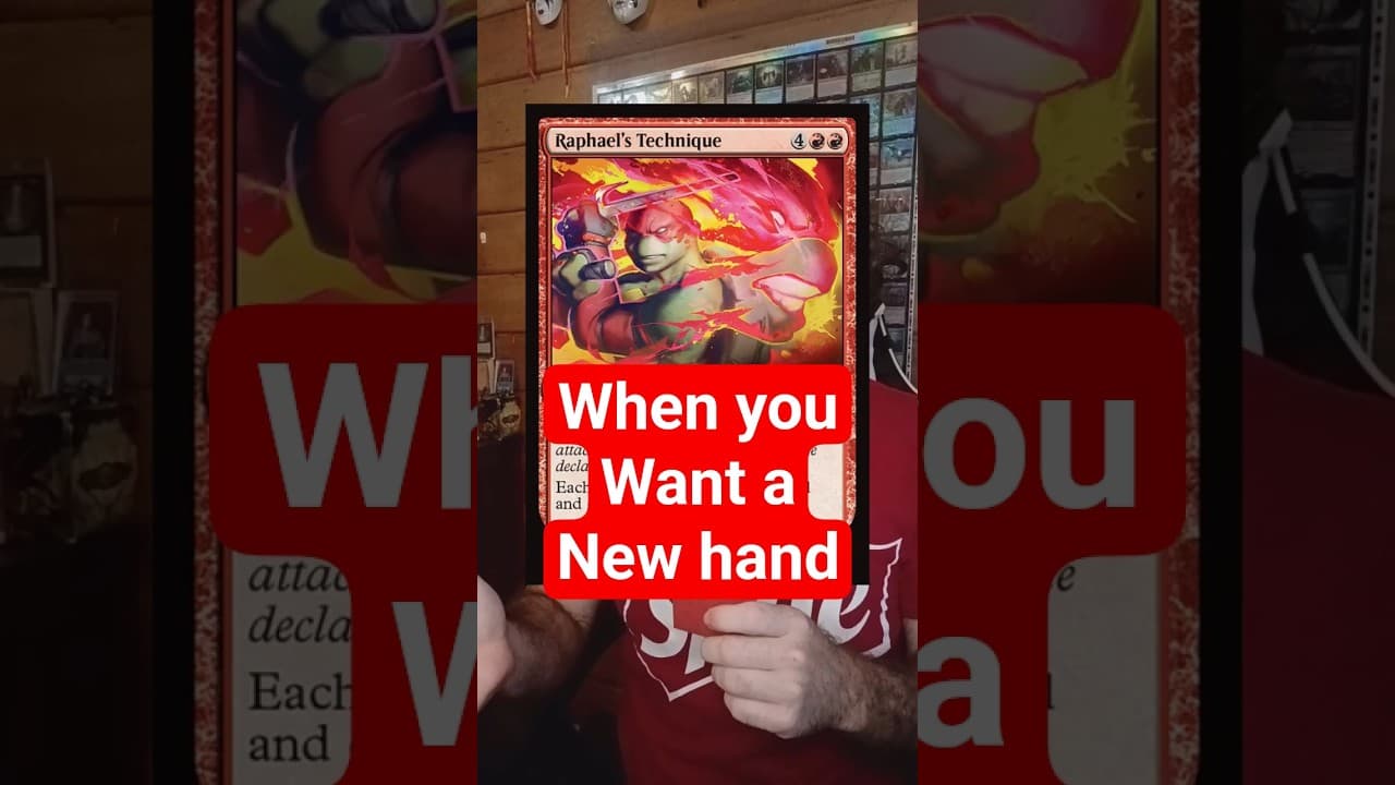 Raphaels Technique #mtg #cardgame #commander