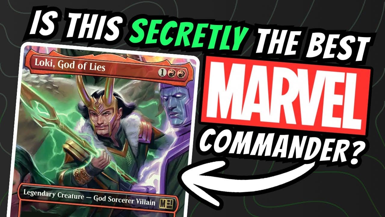 Is Loki, God of Lies Secretly the BEST Commander from the Marvel Set?! | $30 Budget Deck Tech