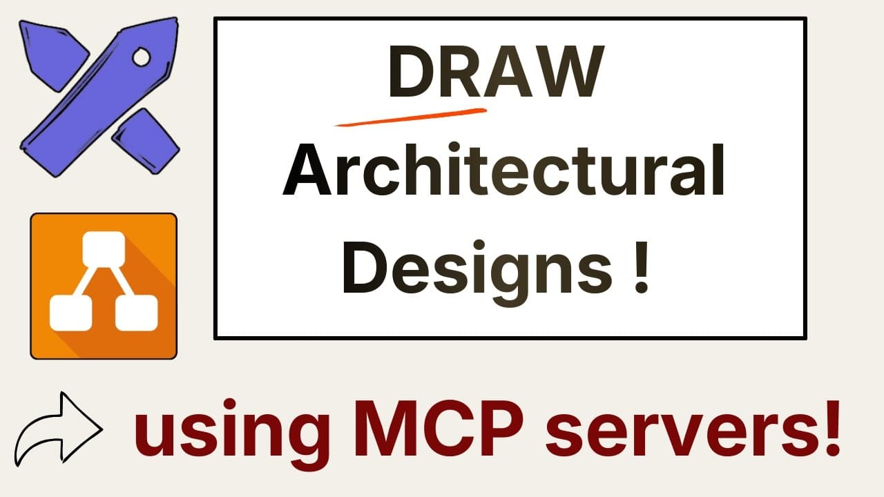 How to Create Architecture Diagrams with MCP: Claude, Draw.io & Excalidraw !