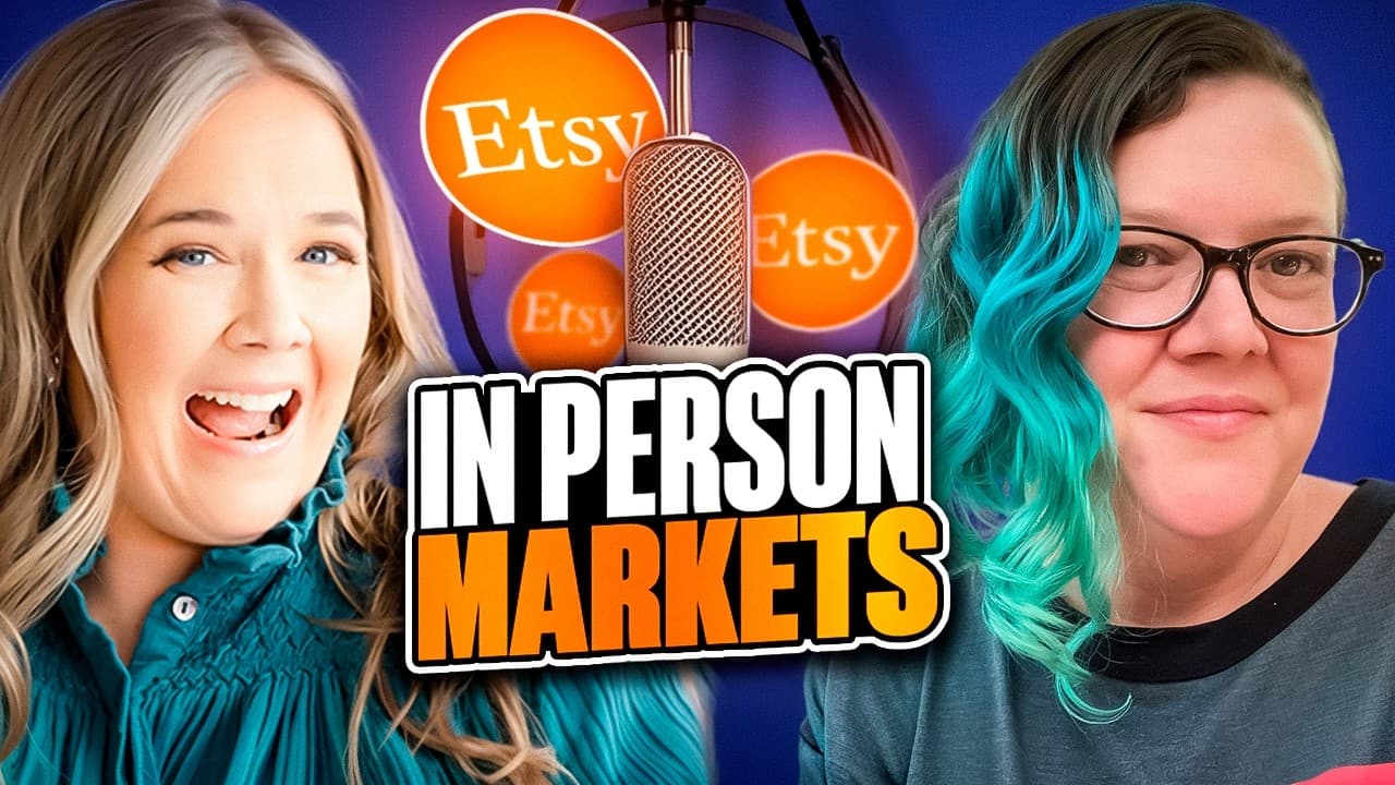 Ep 236 | How Handmade Sellers Turn In-Person Markets Into Etsy Growth - with Ginny Bracht