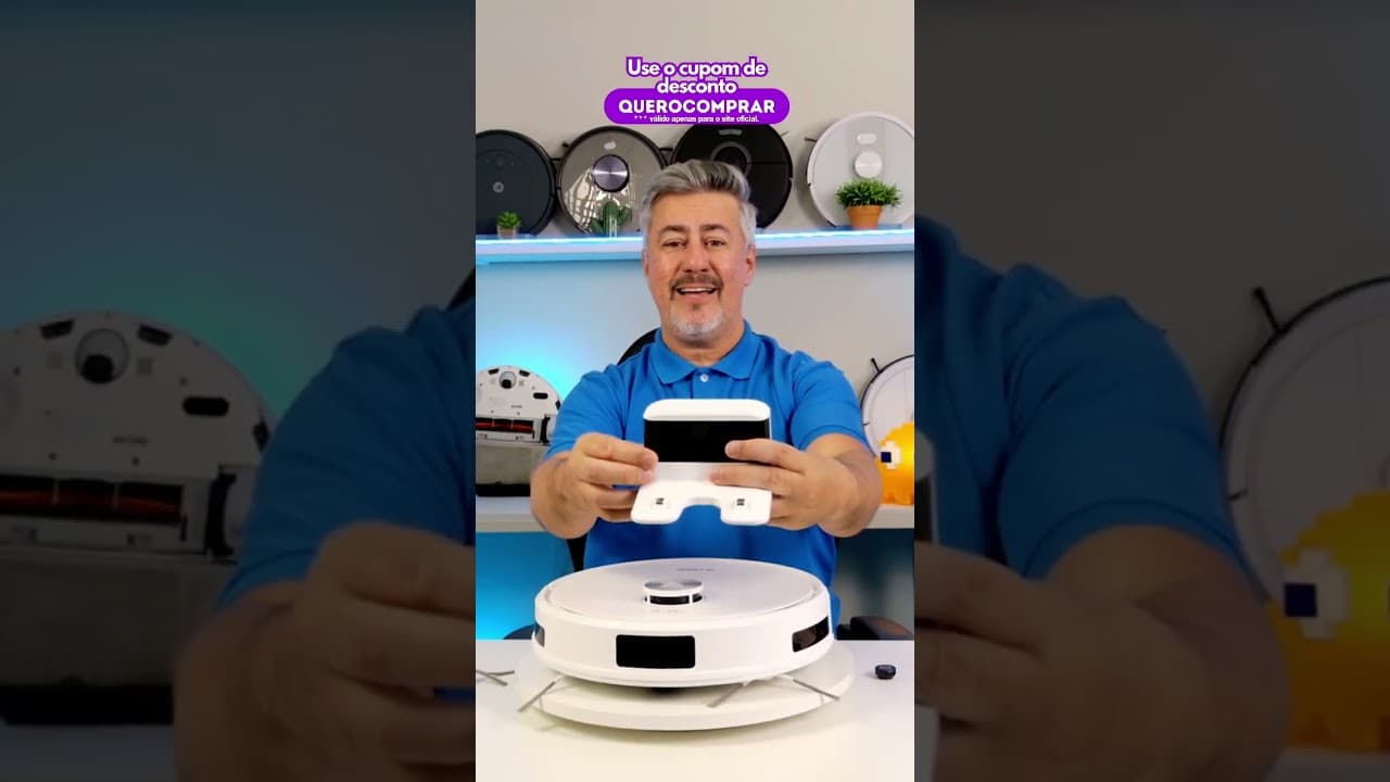 Robo aspirador VELDS V50 com mapeamento #roboaspirador #velds