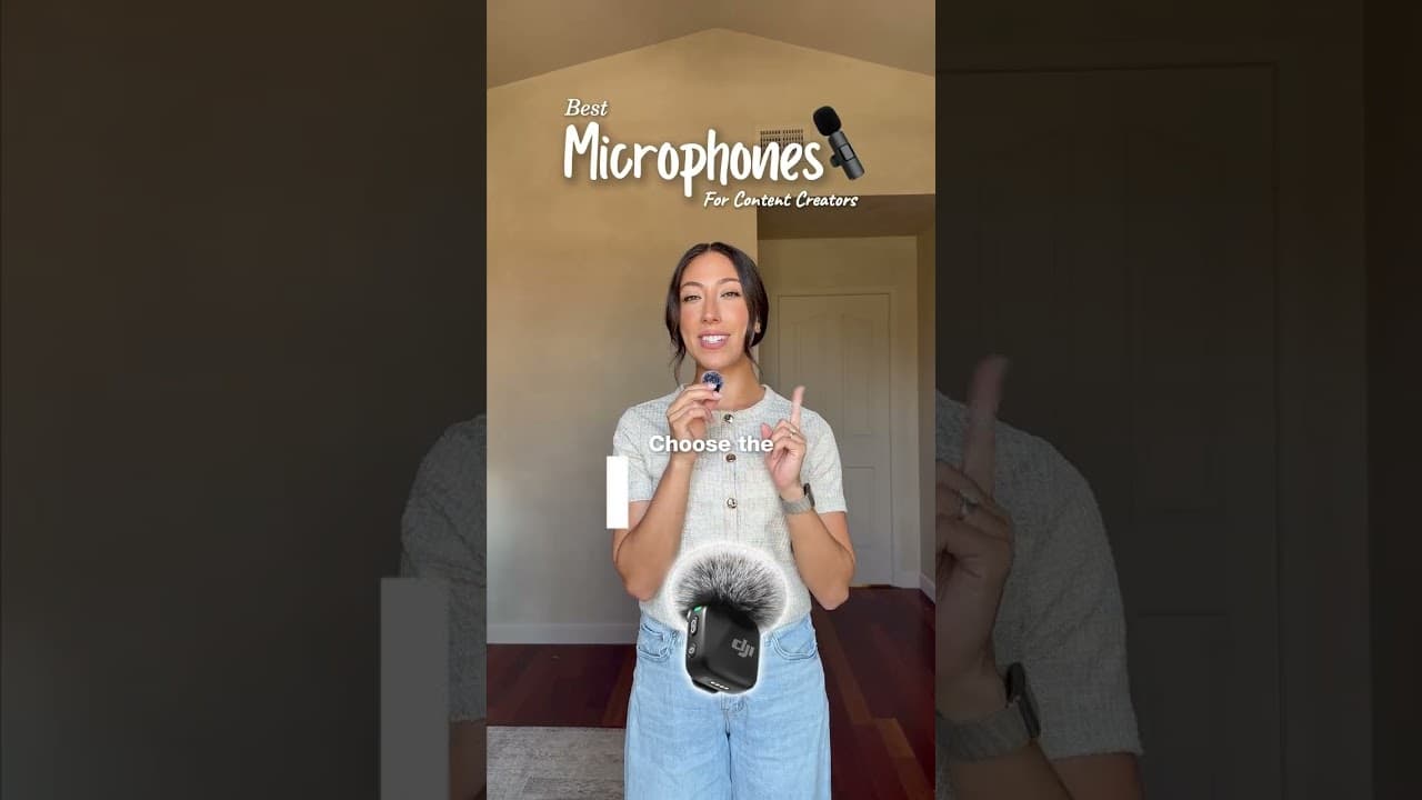 Best phone mics for content creators ๐๏ธ #Shorts