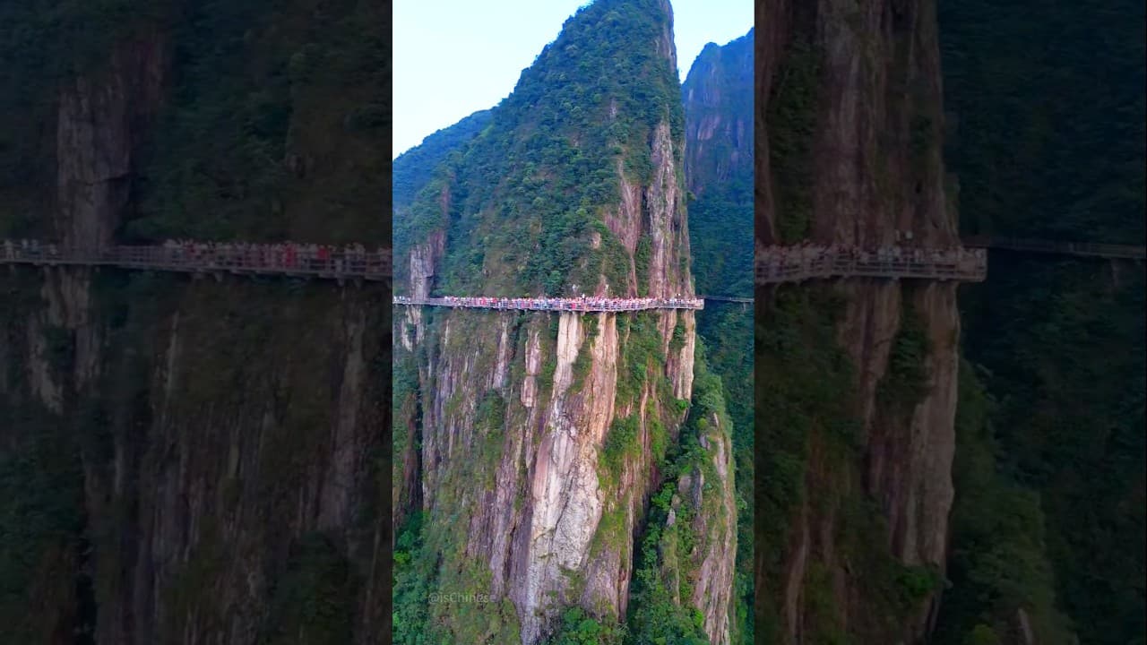 Billion People Came to This Viral Spot-You In?👠Beautiful China #travel #nature #funny #amazing