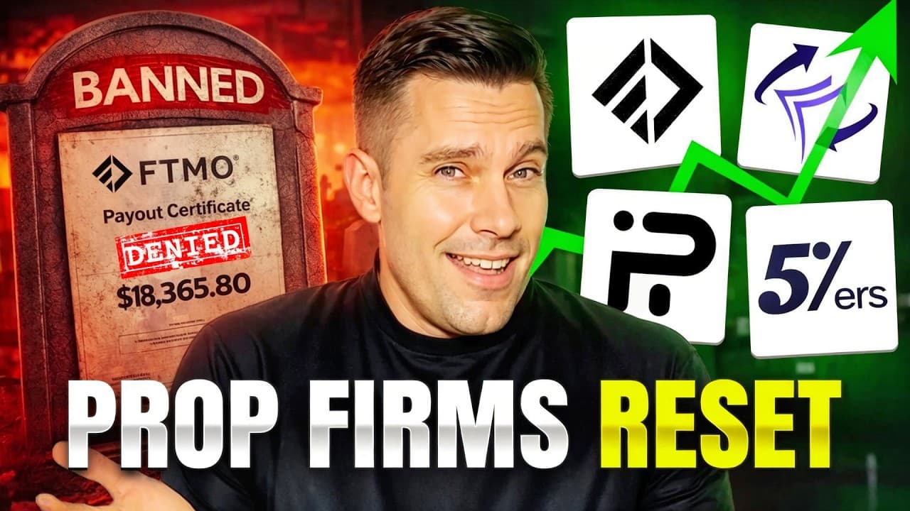 Prop Firm Trading is NOT Dead (It’s Just Cleaning House)