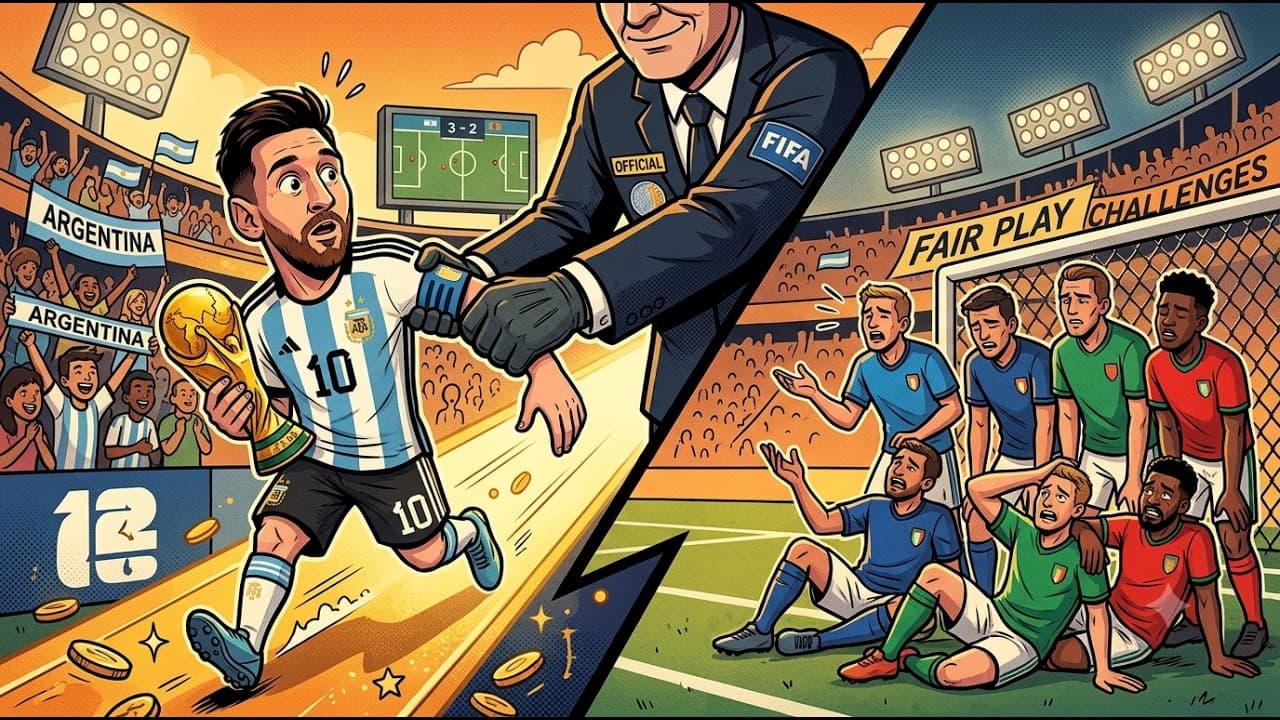 ¿La FIFA protege a Messi? El debate que está dividiendo al Mundial