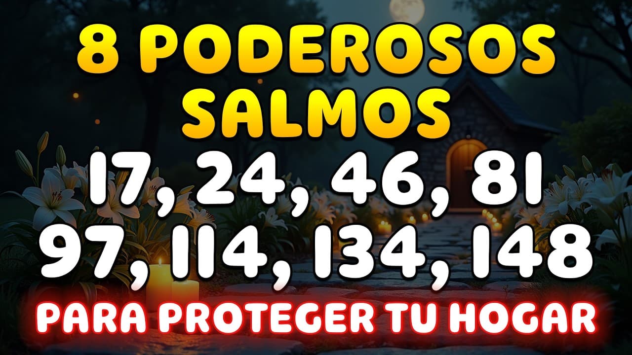 PROTEGE TU HOGAR Y TU CORAZÓN CON ESTOS 8 PODEROSOS SALMOS | PROTECCIÓN DIVINA