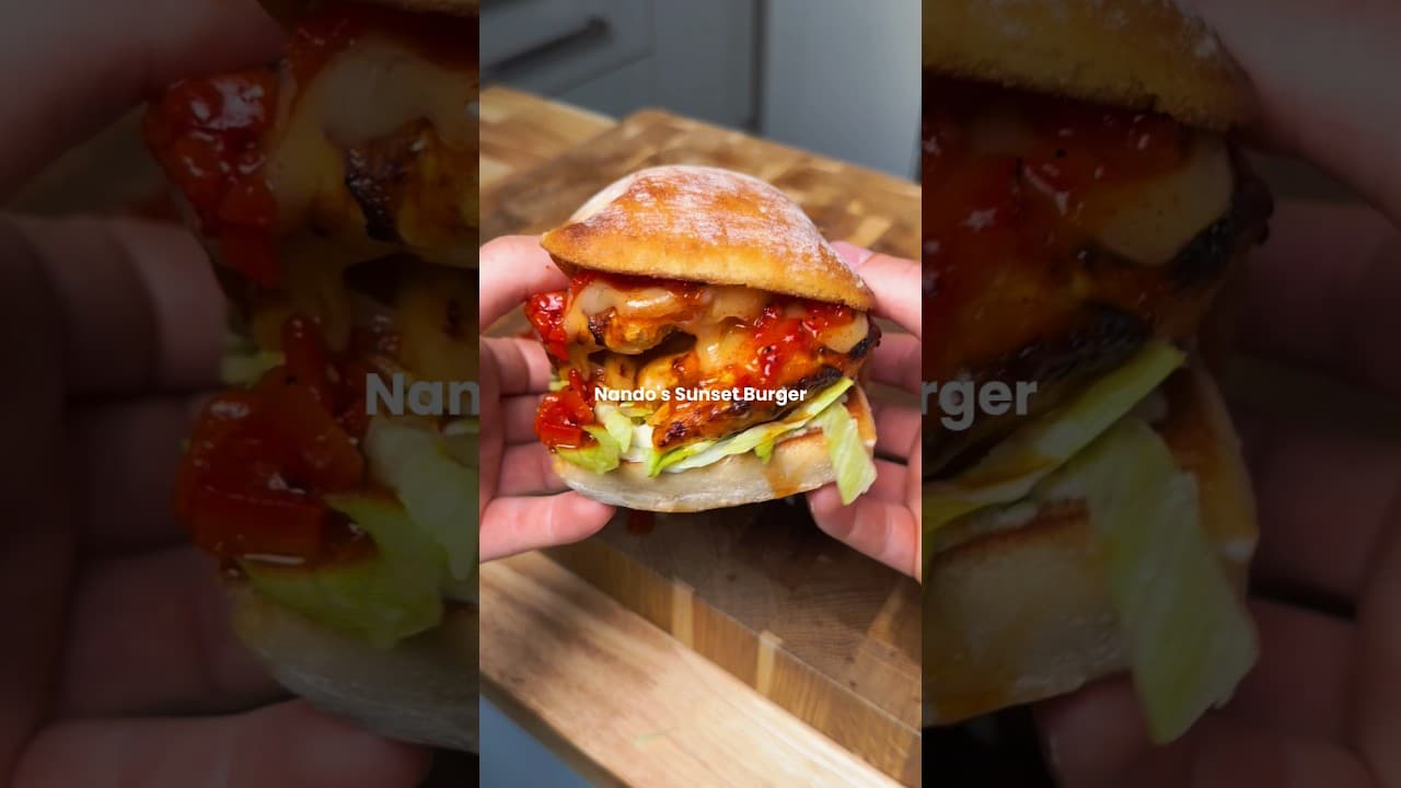 Nando’s Sunset Burger