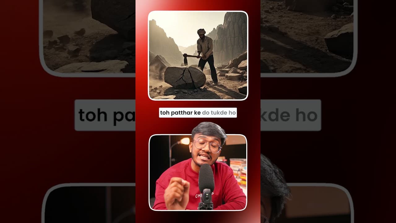 Story Of A StoneCutter! #shortsindia #millionairemindset #viralvideo