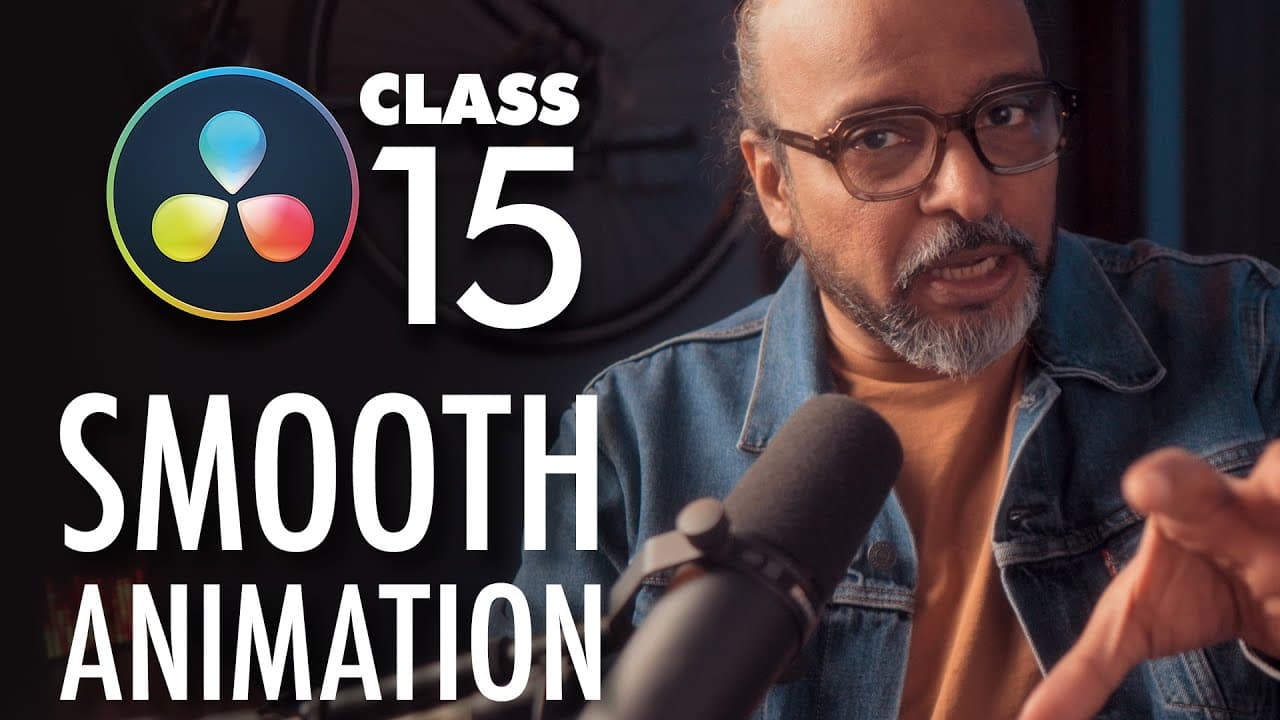 EASE IN & OUT the SECRET to Professional Looking Animations in DaVinci Resolve Class 15