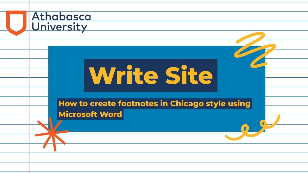 How to create footnotes in Chicago style using Microsoft Word