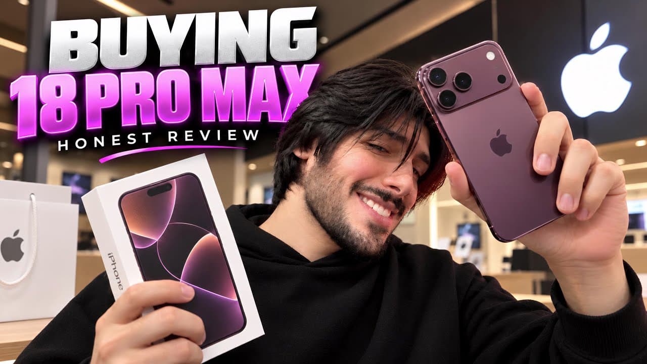 UNBOXING THE iPHONE 18 PRO MAX… My Honest Opinion!
