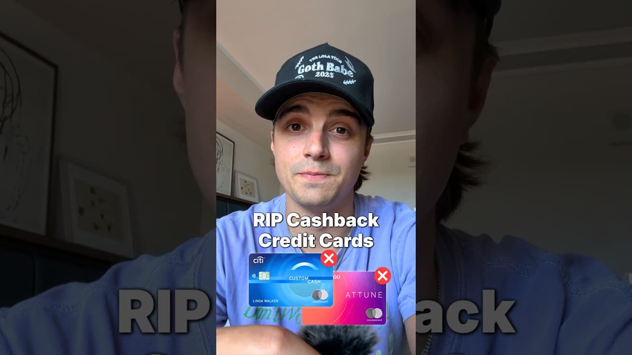 The Downfall of Cashback Credit Cards π