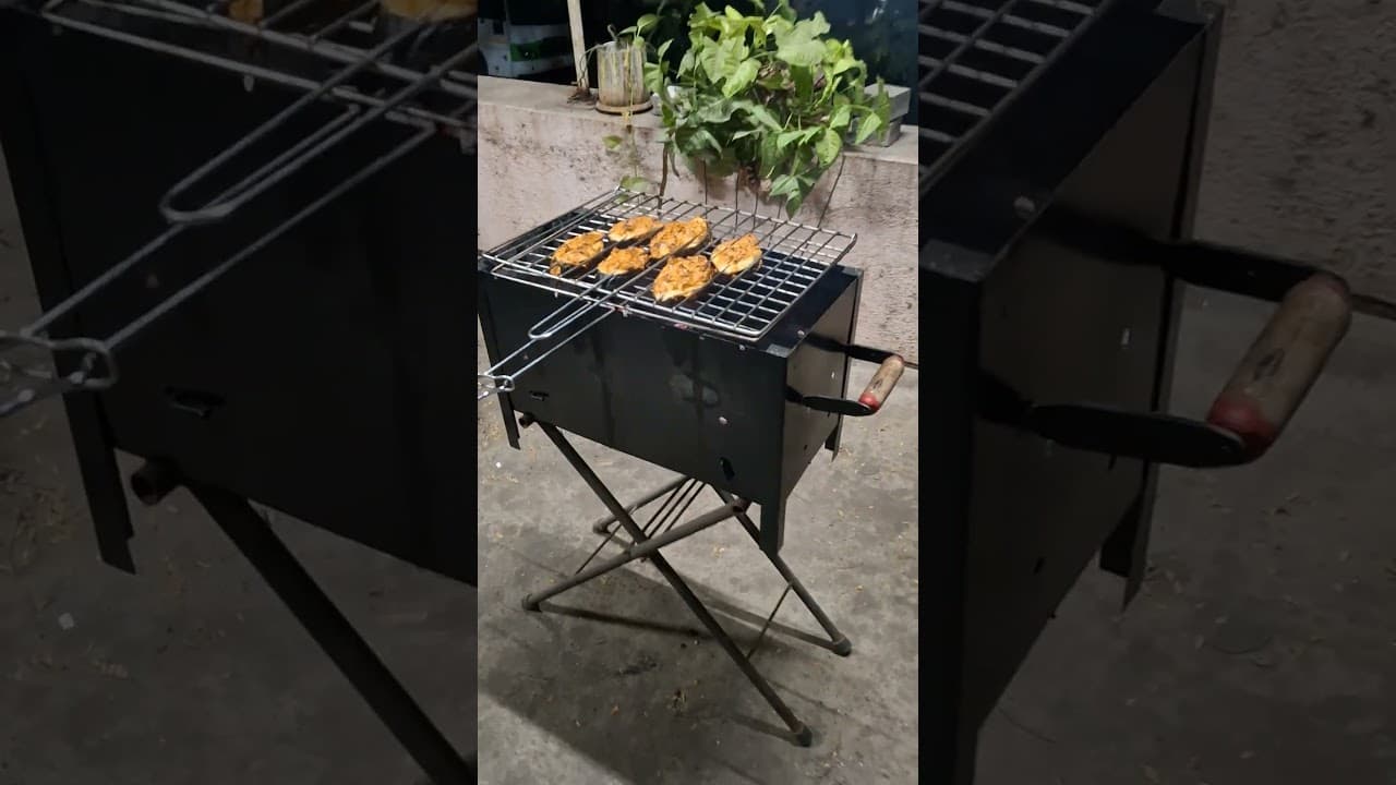 Surmai Fish Tikka on Grillicious Family Size BBQ
