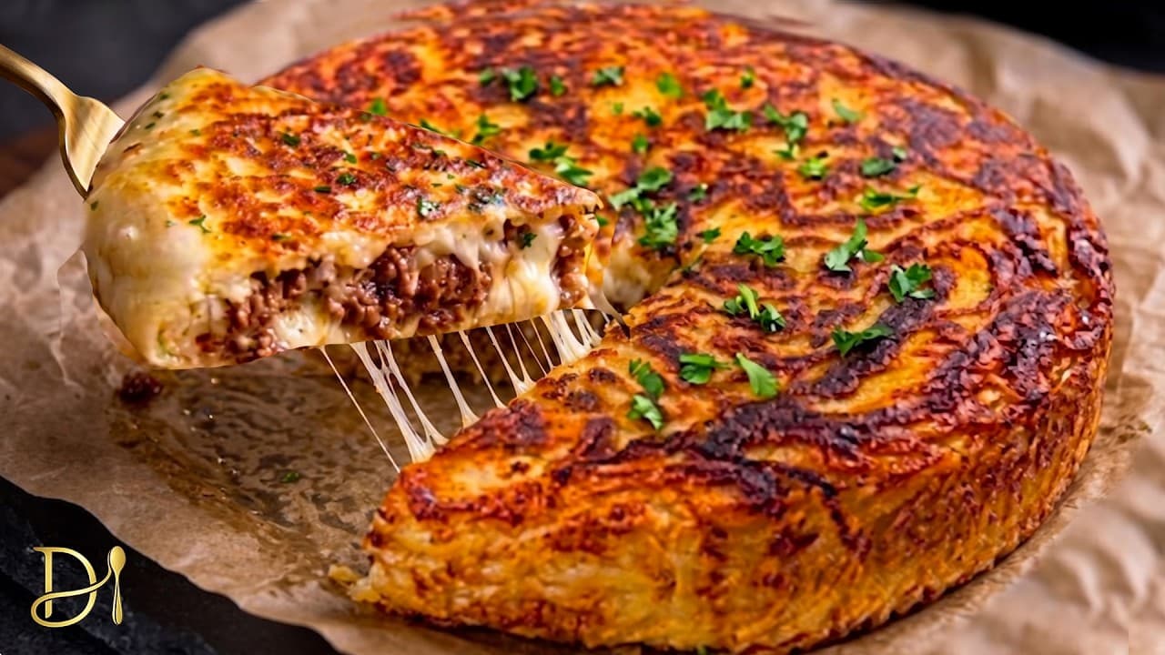 Whenever I don't know what to make for dinner I make this‼️ Potato and ground beef simple recipe!