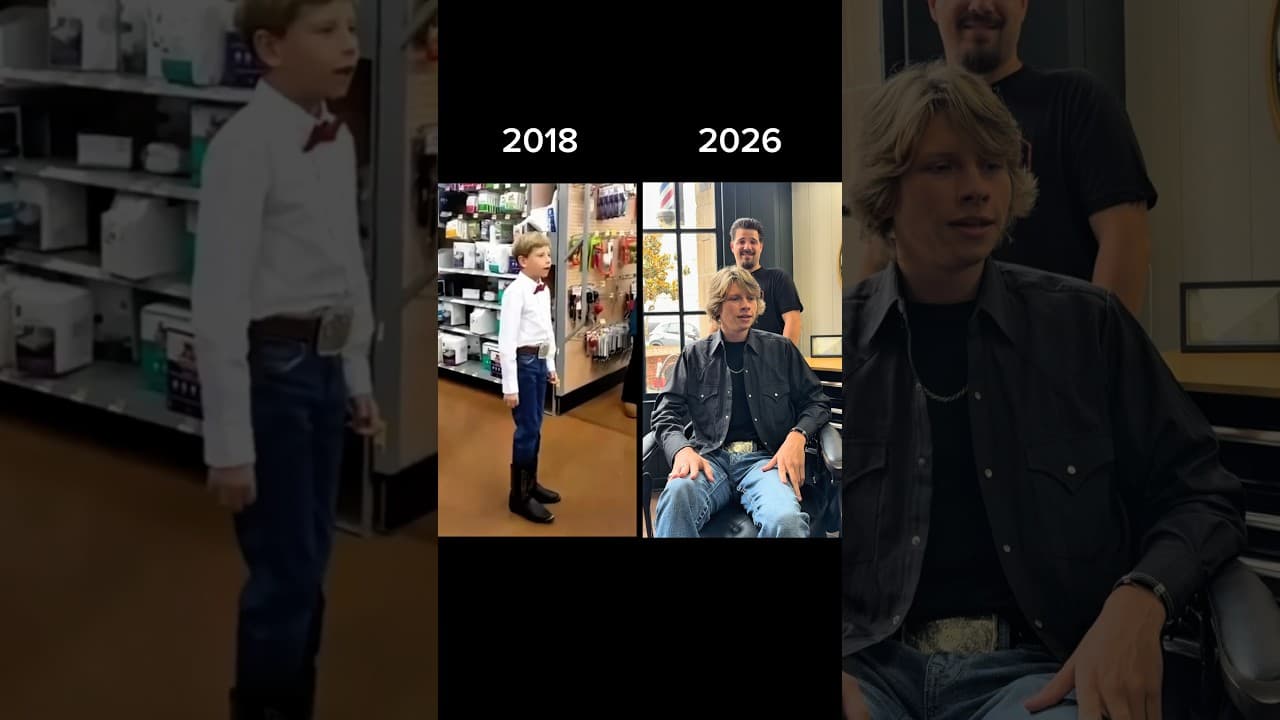 Walmart yodeling kid (THEN VS NOW COMPARISON)