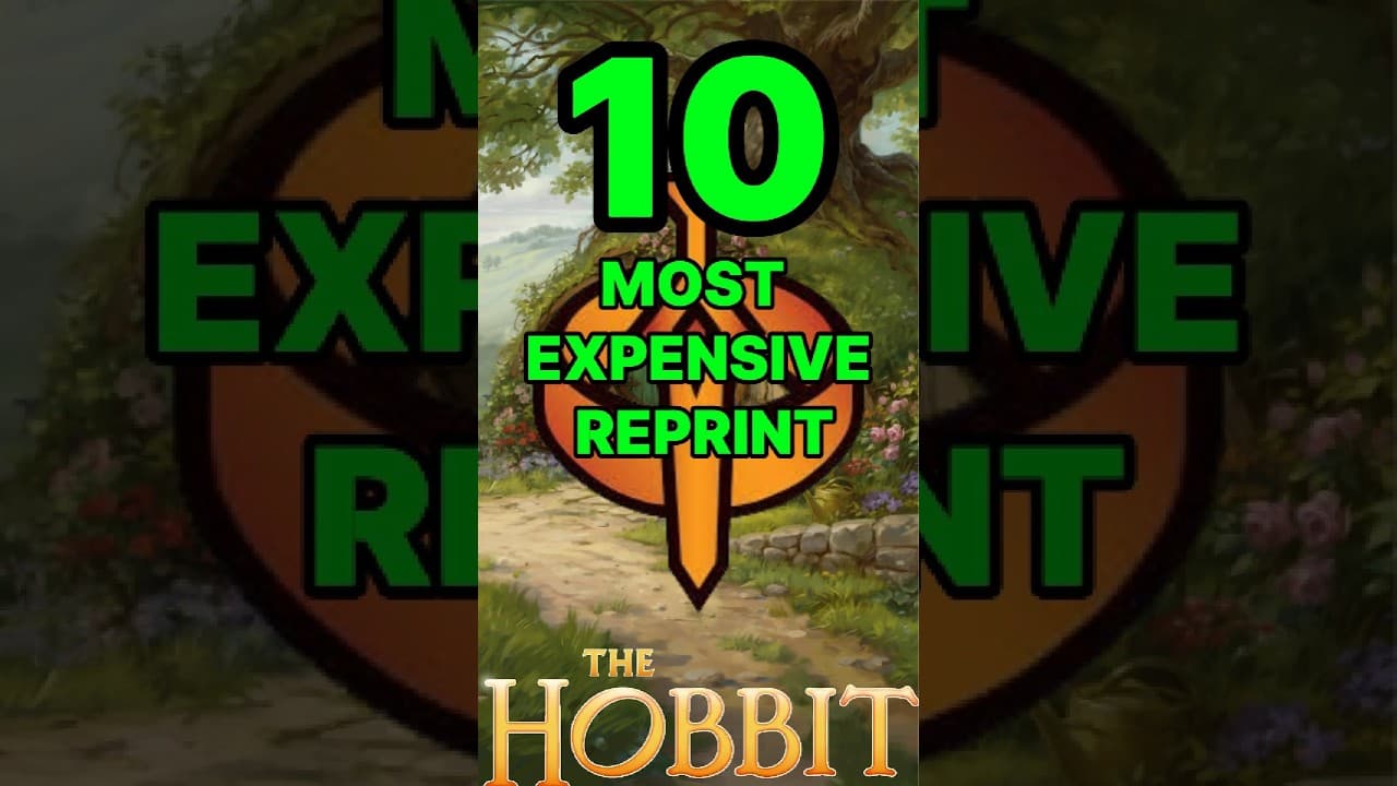 Top 10 Most Expensive Reprints in the Hobbit # #mtg #hobbit