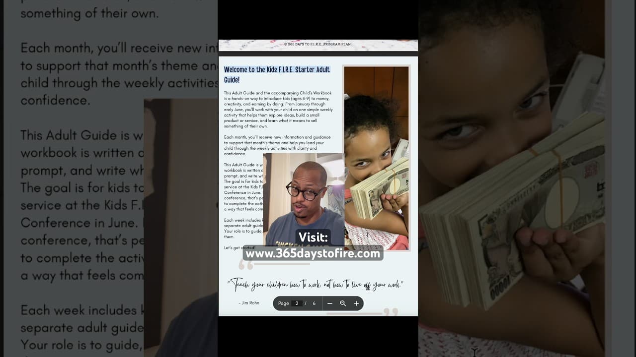 Build Real Generational Wealth with Financial Literacy (It will pay dividends for generations)