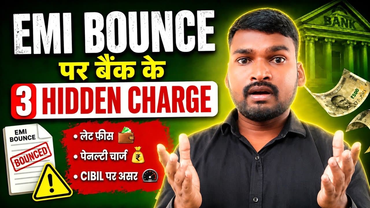 EMI Bounce Ho Gayi To Bank Kitna Charge Leta Hai? Auto Debit Fail Charges Explained