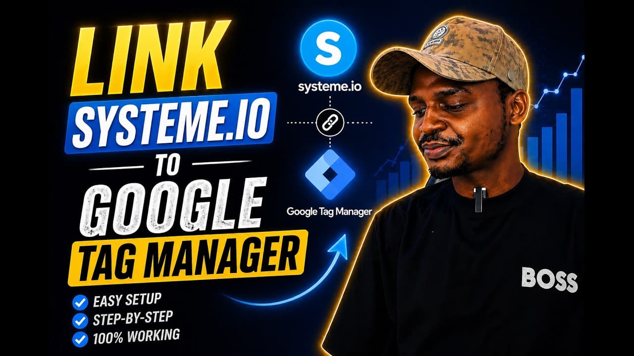 How to Link Systeme.io to Google Tag Manager (2026 Step-by-Step Guide) Track Conversions Like a Pro