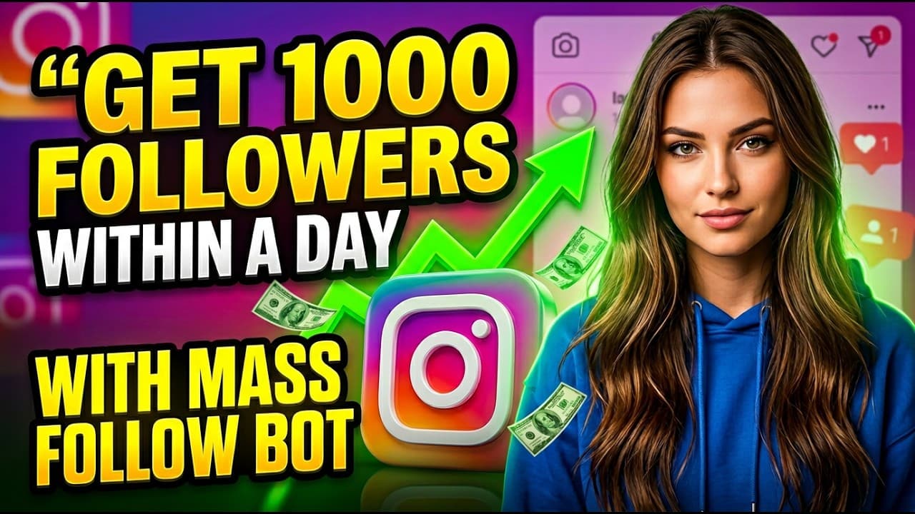 OFM: How To Mass Follow On Instagram | Black Hat IG 2026