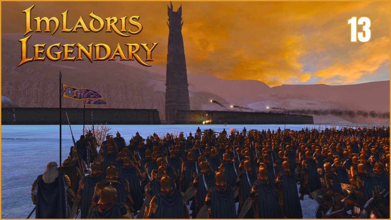 NOLDOR VS SARUMAN THE WHITE — BATTLE FOR ISENGARD | IMLADRIS | LEGENDARY | DAC EUR 2.0