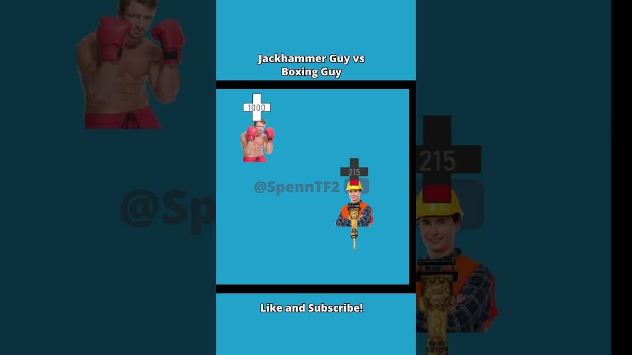 Jackhammer Guy vs Boxing Guy
