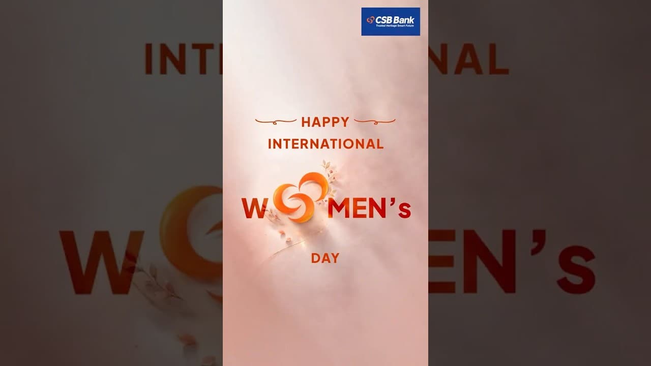 Happy Women's Day to all the women that power CSB Bank's journey forward.