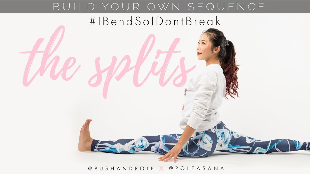 Splits stretching in 10 minutes | Build your own Stretch Sequence | #IBendSoIDontBreak