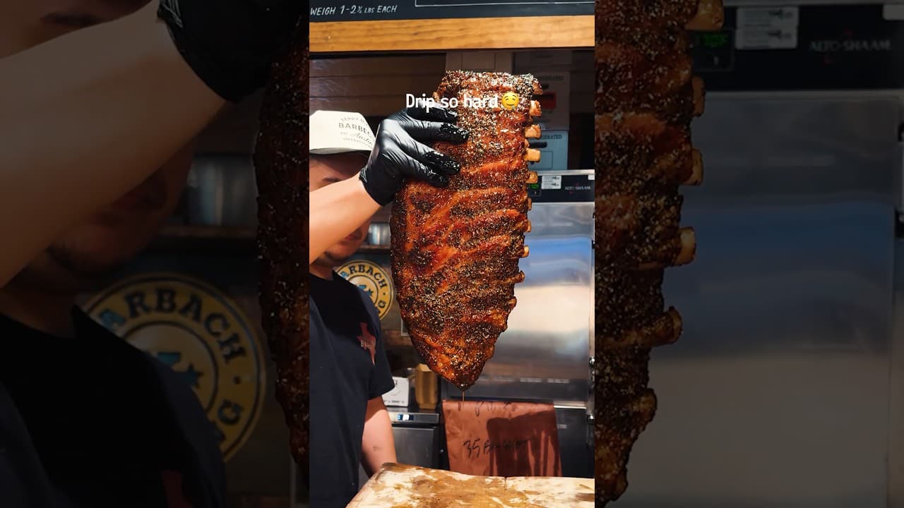 Pork rib drip going crazy! Order online and enjoy all of your barbecue favorites this weekend.