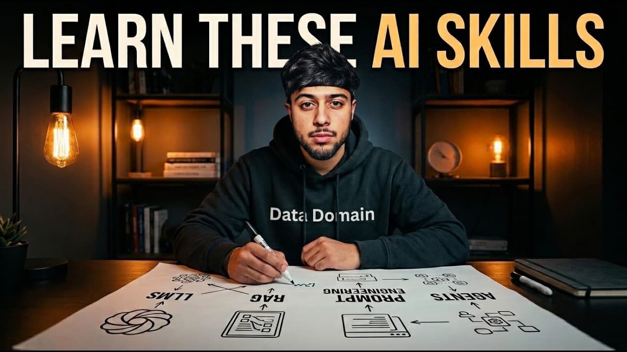 WHAT & HOW To Learn AI For Data Domain