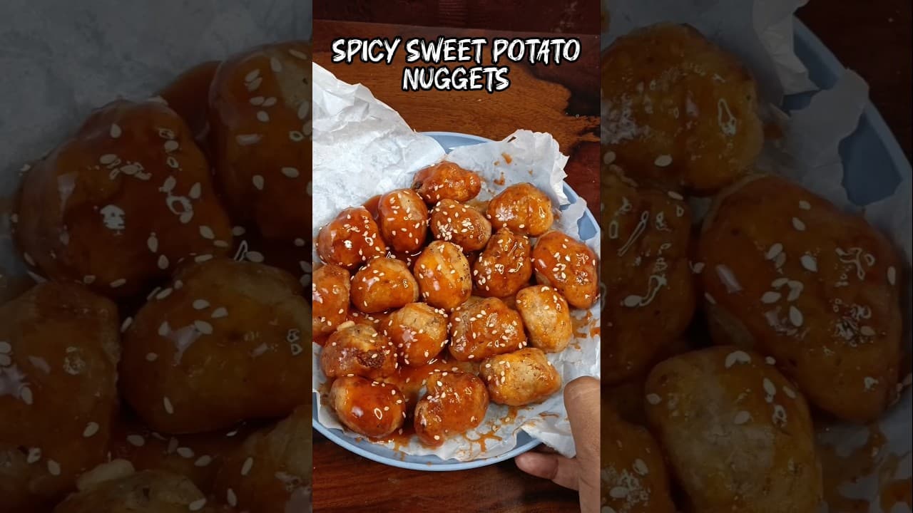 😲Sweet potato nuggets🤯No onion no garlic evening snacks 🔥#foodiesroof