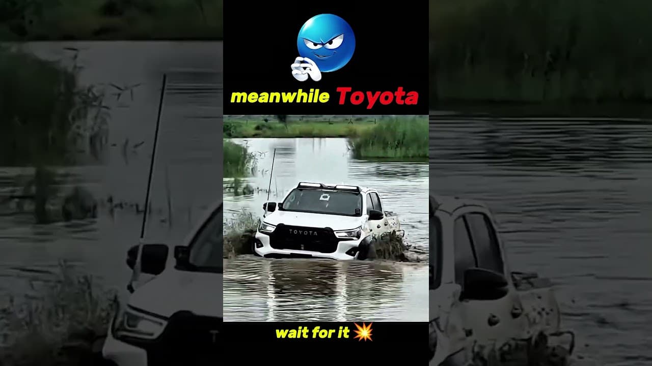 Ford raptor vs Toyota Hilux off-road challenge 🔥🤯 #automobile #toyota #hilux #ford #raptor